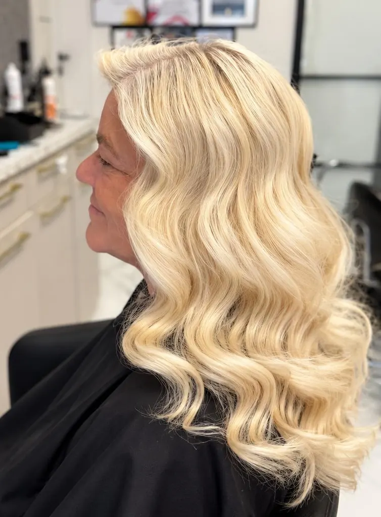 Blond opgefrist – na
