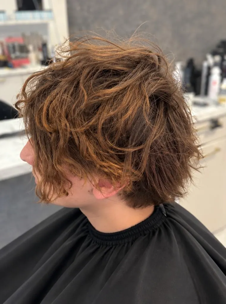 Krullen met permanent – voor