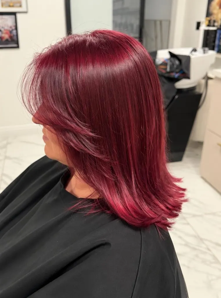 Intens rood – na