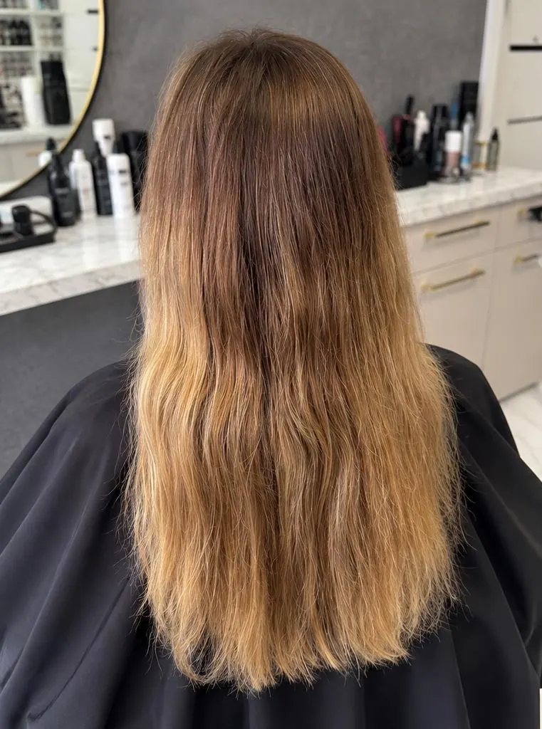 Frisse blonde overgang – voor